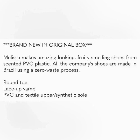 NIB MINI MELISSA Rain/Snow Boots II Blue - Size 10 - Picture 11 of 11